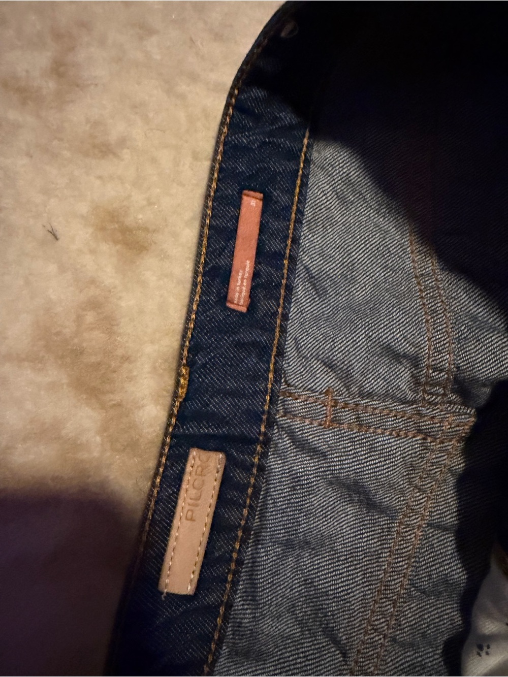 Nwot Pilcro The Breaker
Relaxed Jeans dark wash barrel fall denim casual $200 - Picture 10 of 16